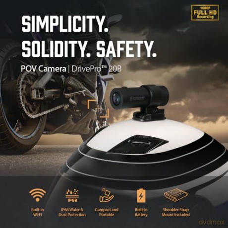 Dashcam 64gb Drivepro 20 Per Casco