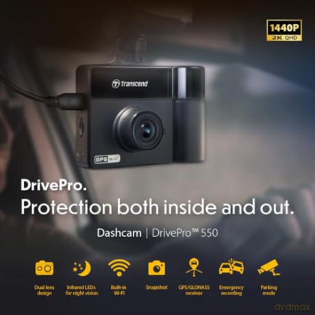 Dashcam 64gb Drivepro 550 Dual1080p