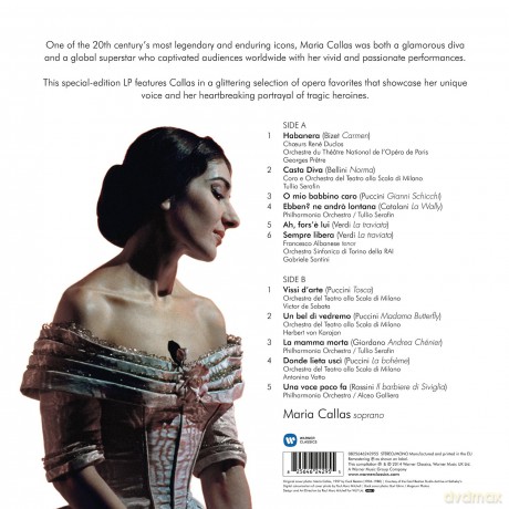 Maria Callas: Maria Callas (Wersja Zremasterowana) [Winyl]