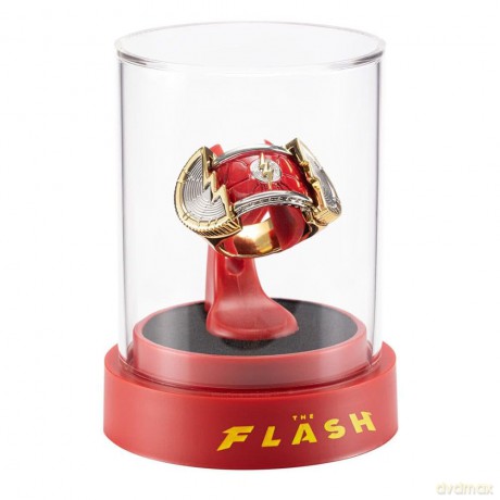 Dc Comics Flash Prop Replica Ring With Display
