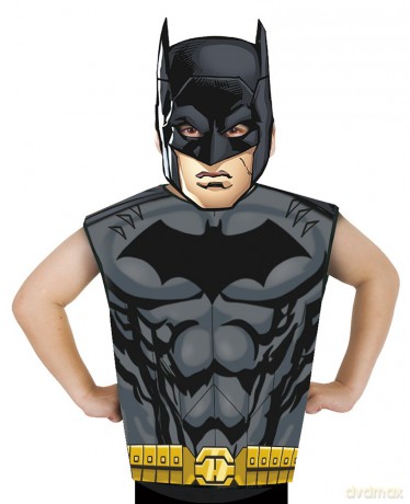 Dc Comics: Batman - Partytime Set (Maschera Di Cartone E Maglietta)