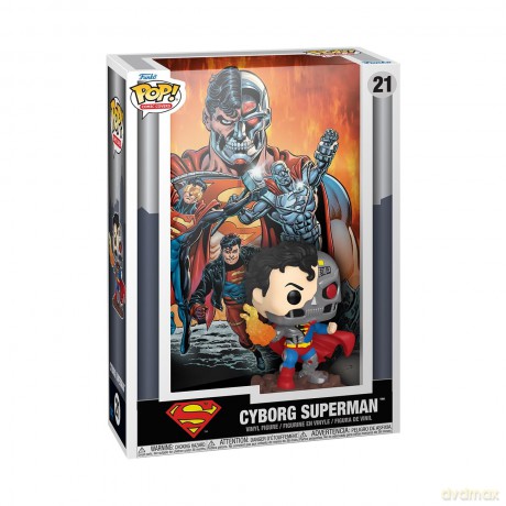 Dc Comics: Funko Pop! Comic Cover - Cyborg Superman