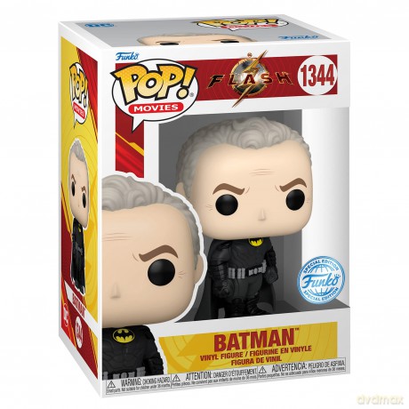 Dc Comics: Funko Pop! Movies - The Flash - Batman Keaton Unmasked (Vinyl Figure 1344)