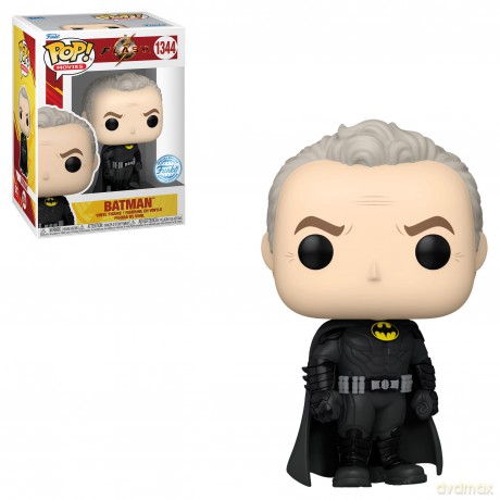 Dc Comics: Funko Pop! Movies - The Flash - Batman Keaton Unmasked (Vinyl Figure 1344)