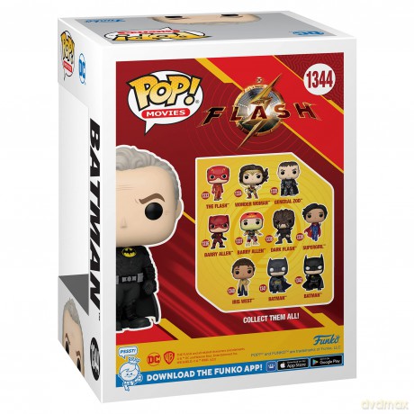 Dc Comics: Funko Pop! Movies - The Flash - Batman Keaton Unmasked (Vinyl Figure 1344)
