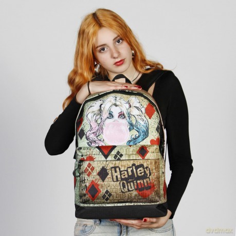 Dc Comics: Karactermania - Harley Quinn - Zaino Hs Fan 2.2 Mad Love