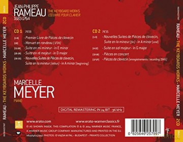 Marcelle Meyer: Rameau (The Keyboard Works) [2CD]