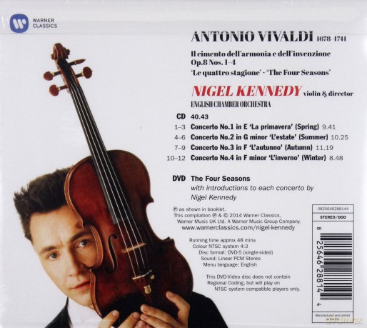 Nigel Kennedy: Vivaldi: The Four Seasons (25th Anniversary Edition) (digipack) [2CD]