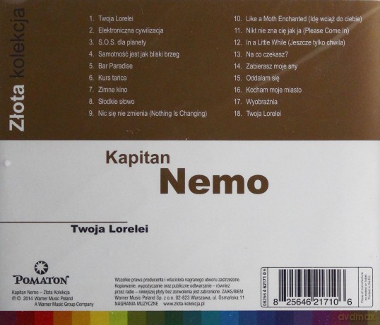 Kapitan Nemo: Złota Kolekcja (Twoja Loreli) [CD]