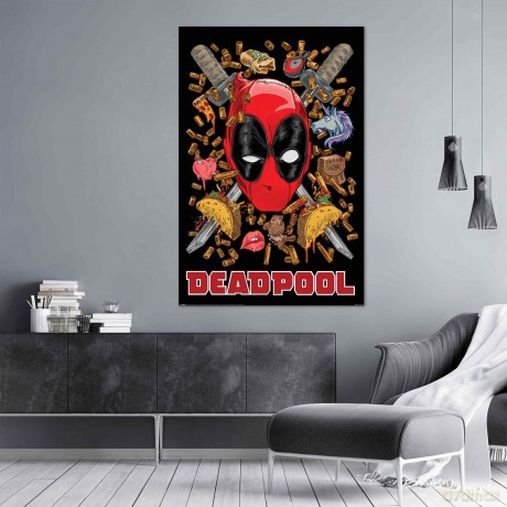 Deadpool (Chimichanga) Maxi Poster