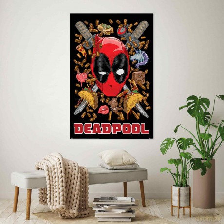 Deadpool (Chimichanga) Maxi Poster