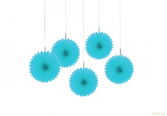 Deckendeko Blu Fiore Carta Nido D'Ape 15 Cm 5 Pack