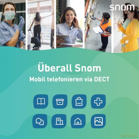 Dect Snom M85 Prevede Man-Down