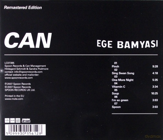 Can: Ege Bamyasi [CD]