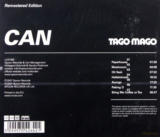 Can: Tago Mago [CD]