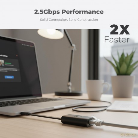 Dell Adapter Usb-C To 2.5g Ethernet