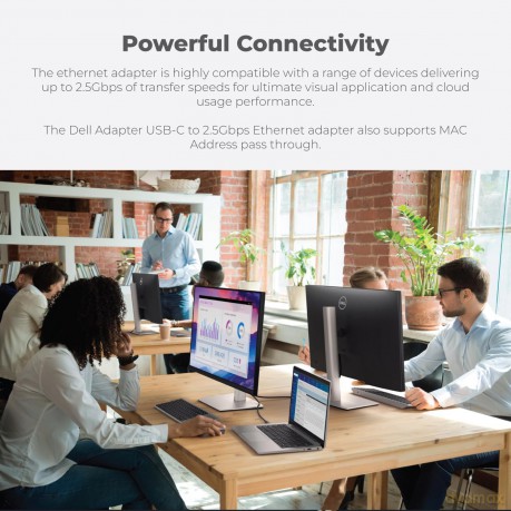 Dell Adapter Usb-C To 2.5g Ethernet