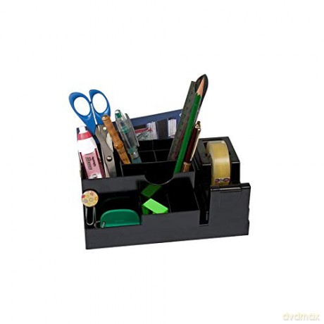 Desk Organizer In Abs Nero