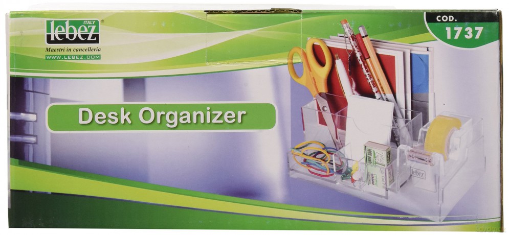Desk Organizer In Abs Trasparente