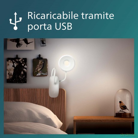 Desklight Donutclip 2.3w Usb Wh