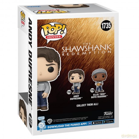 Die Verurteilten Pop! Movies Vinyl Figur Andy Dufr