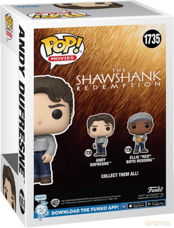Die Verurteilten Pop! Movies Vinyl Figur Andy Dufr