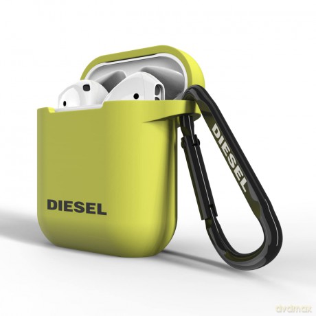 Diesel Airpod Cover Neon Lime