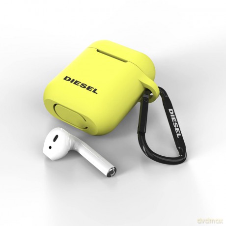 Diesel Airpod Cover Neon Lime