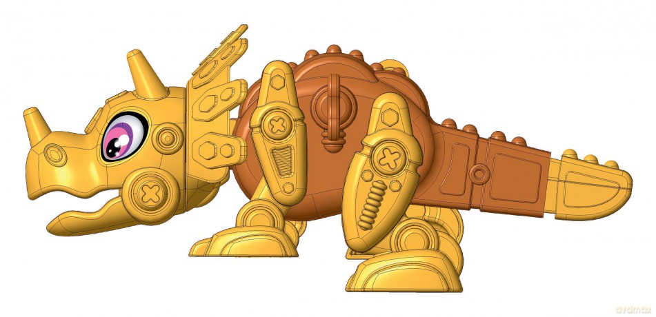 Dinobot Triceratopo