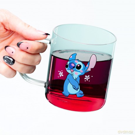 Disney - Stitch - Glass Mug
