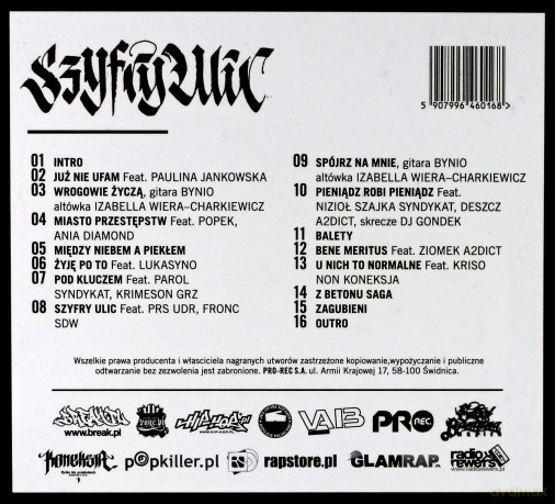 Egon: Szyfry ulic (digipack) [CD]