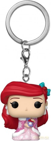 Funko Pocket Pop! Disney: Princess Holiday - Ariel Vinyl Figure Keychain