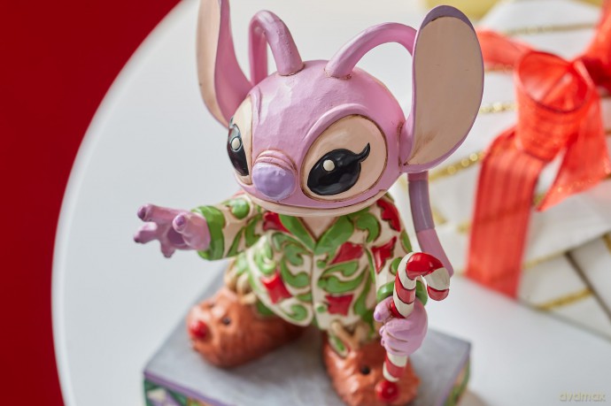 Disney Stitch Angel La Mattina Di Natale