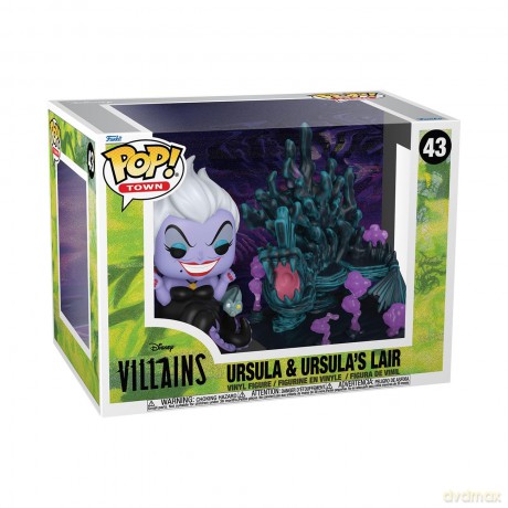 Disney Villains Pop! Town Vinyl Figur Ursulas Lai