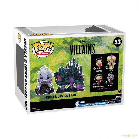Disney Villains Pop! Town Vinyl Figur Ursulas Lai