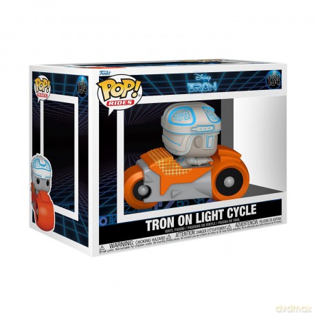 Disney: Funk Pop! Rides Deluxe - Tron (1982) - Tron With Cycle (Vinyl Figure 134)