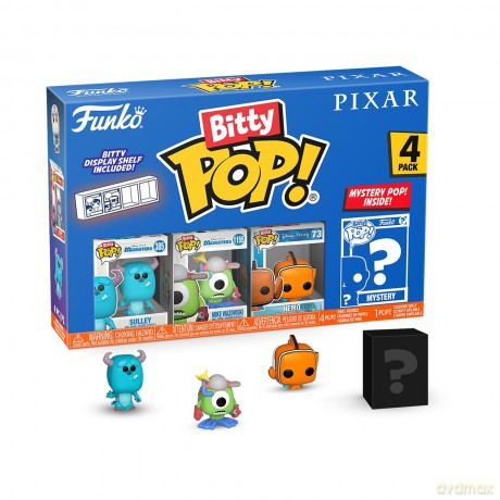 Disney: Funko Bitty Pop - Pixar- Monsters Inc. 4pk