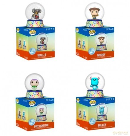 Disney: Funko Mini Snow Globes - Pixar