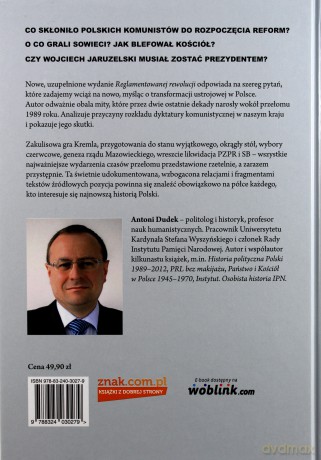 Reglamentowana rewolucja - Antoni Dudek [KSIĄŻKA]