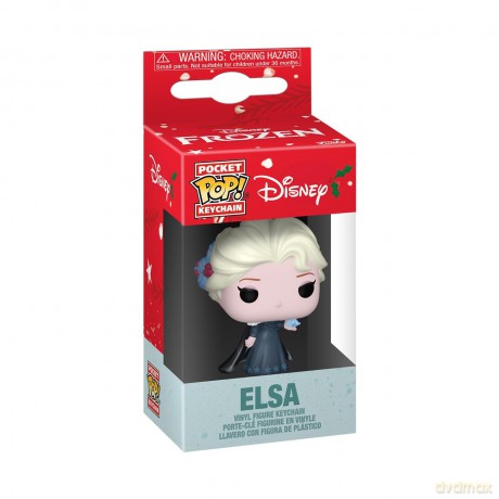 Disney: Funko Pop! Keychain - Princess Holiday - Elsa