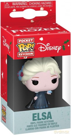 Disney: Funko Pop! Keychain - Princess Holiday - Elsa
