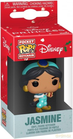 Disney: Funko Pop! Keychain - Princess Holiday - Jasmine
