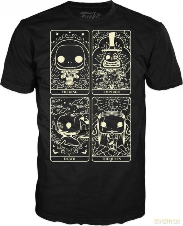 Disney: Funko Pop&Tee - The Nightmare Before Christmas - Tarot Card Tg. Xl