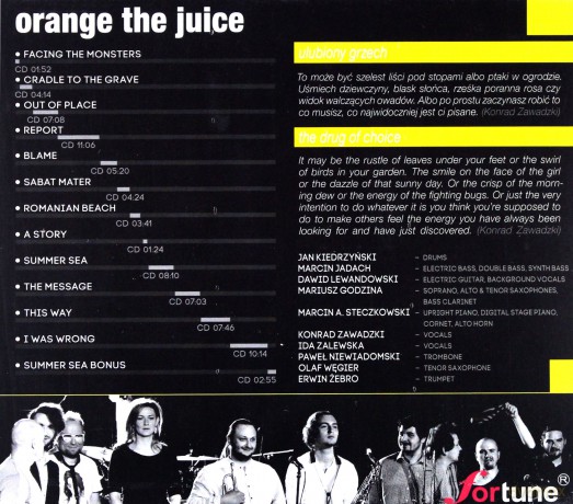 Orange The Juice: The drug of choice [CD]+[DVD]