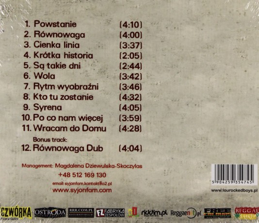 Damian Syjonfam: Wracam Do Domu (Digipack) [CD]