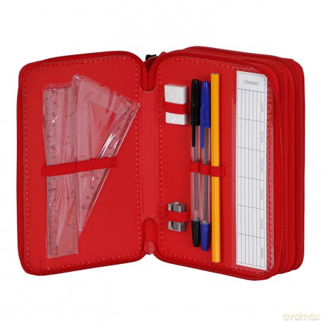 Disney: Karactermania - Mickey - Astuccio Matite Triplo Red