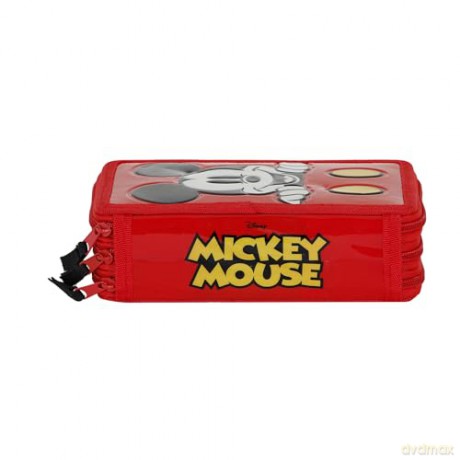 Disney: Karactermania - Mickey - Astuccio Matite Triplo Red
