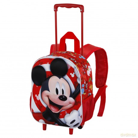 Disney: Karactermania - Mickey - Zaino 3d Ruote Piccolo Twirl