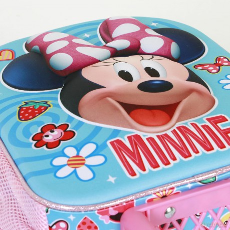 Disney: Karactermania - Minni Mouse - Happiness (Zainetto 3d Con Ruote Piccolo)