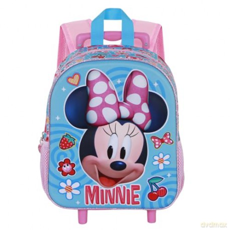 Disney: Karactermania - Minni Mouse - Happiness (Zainetto 3d Con Ruote Piccolo)